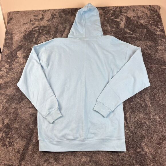 Yu-Gi-Oh! Gilgamesh Hoodie Sweatshirt Sz XL Light Blue Fleece Embroidered - Picture 8 of 10